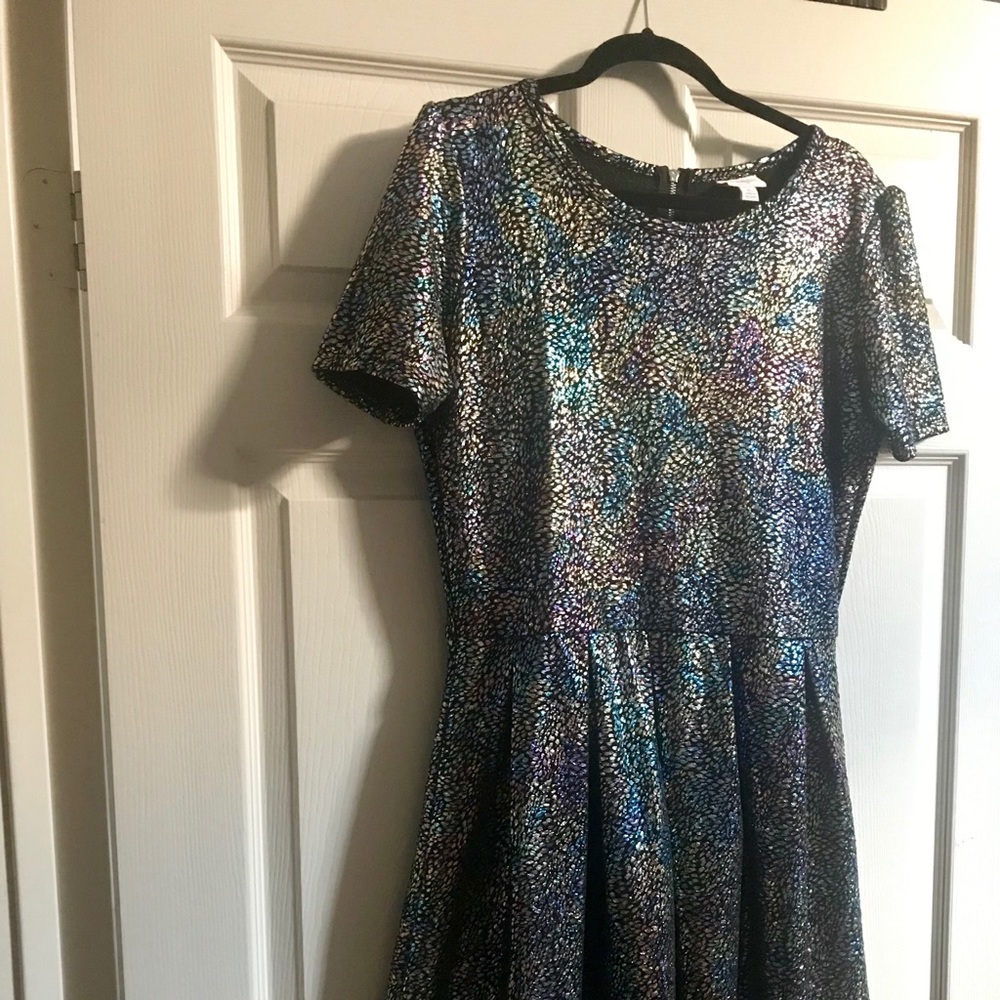 Elegance Collection Mermaid Foil Amelia dress XL
